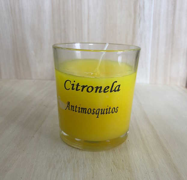 Vela vaso aroma Citronela